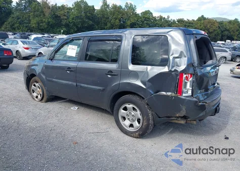 2013 Honda Pilot Lx z USA, uszkodzony, nr VIN 5FNYF4H2XDB069428